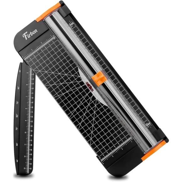 A4 Paper Cutter 12 Inch Titanium Paper Trimmer Scrapbooking Tool with Side Ruler - Picture 4 of 7